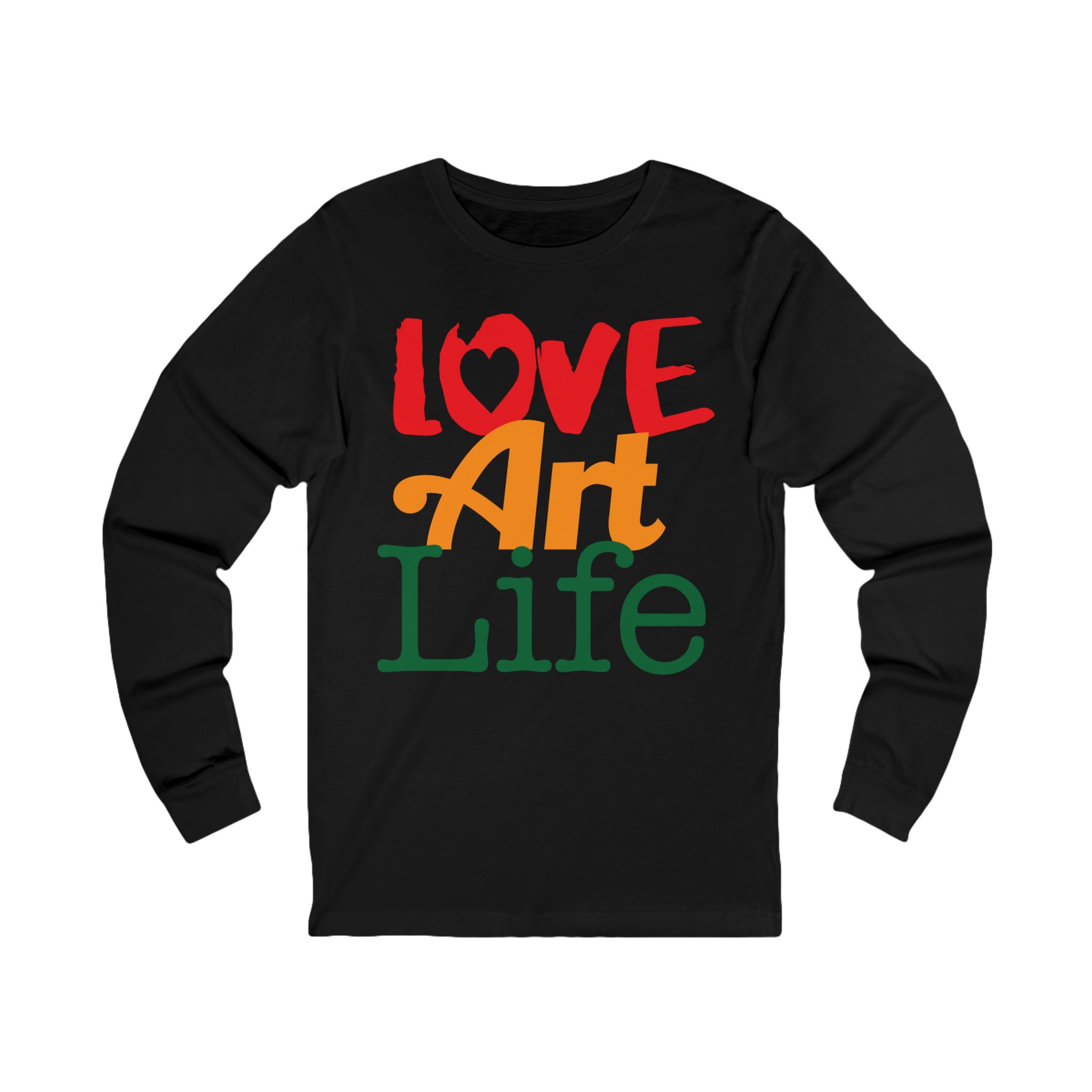 Official Love Art Life Long Sleeve Tee - Image 4