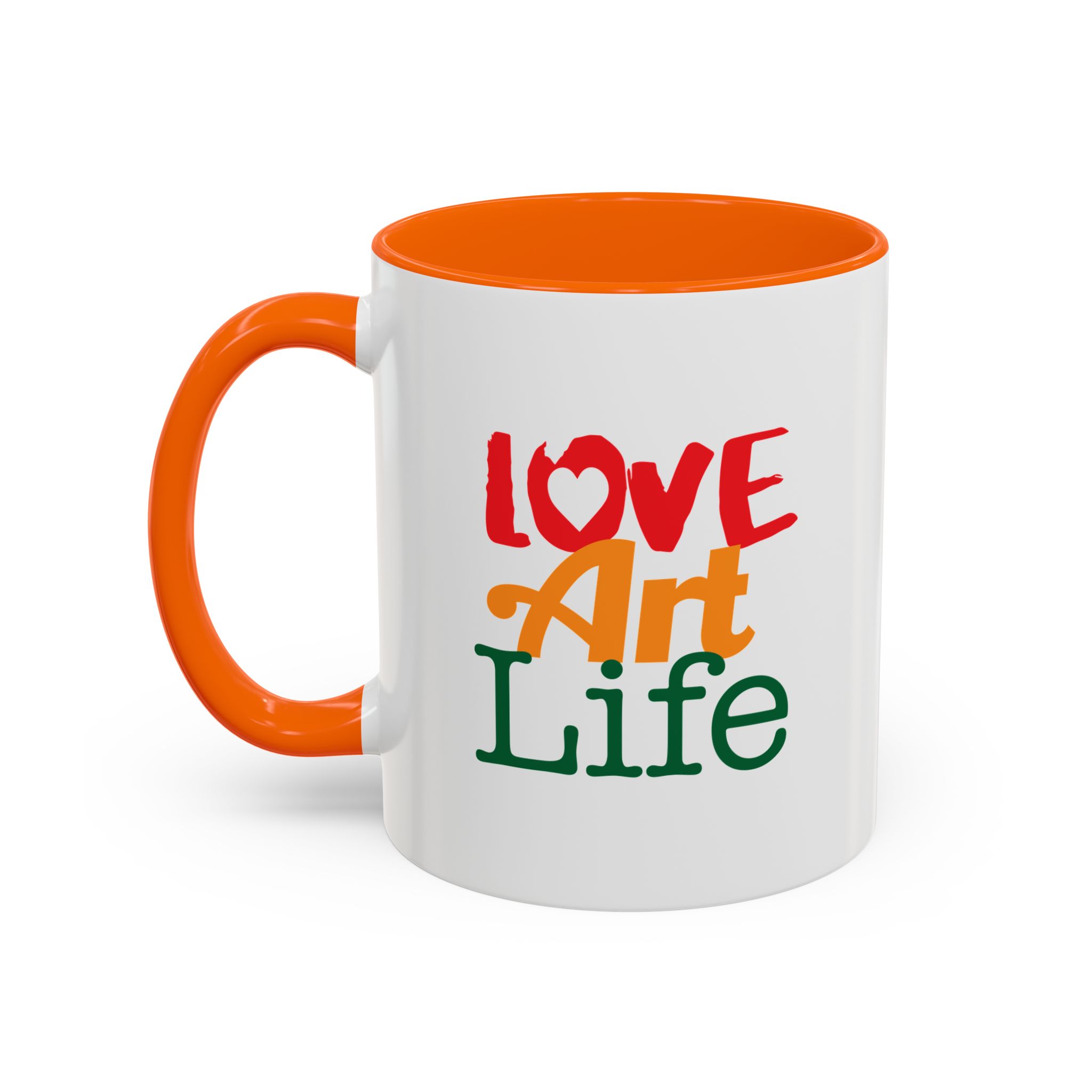Official Love Art Life Accent Coffee Mug – (11/15oz) - Image 23
