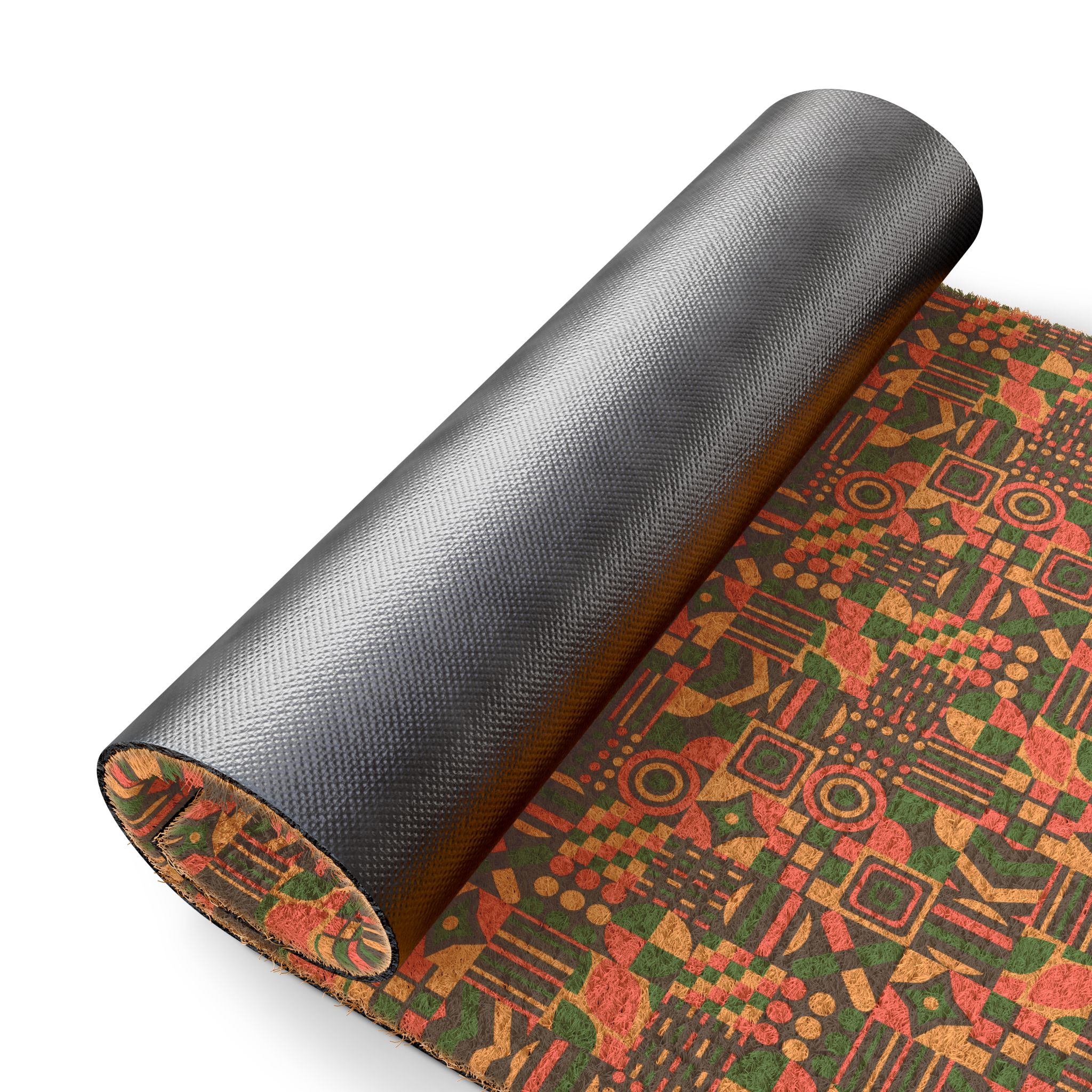 Geometric Afrocentric Pattern Doormat - Image 2