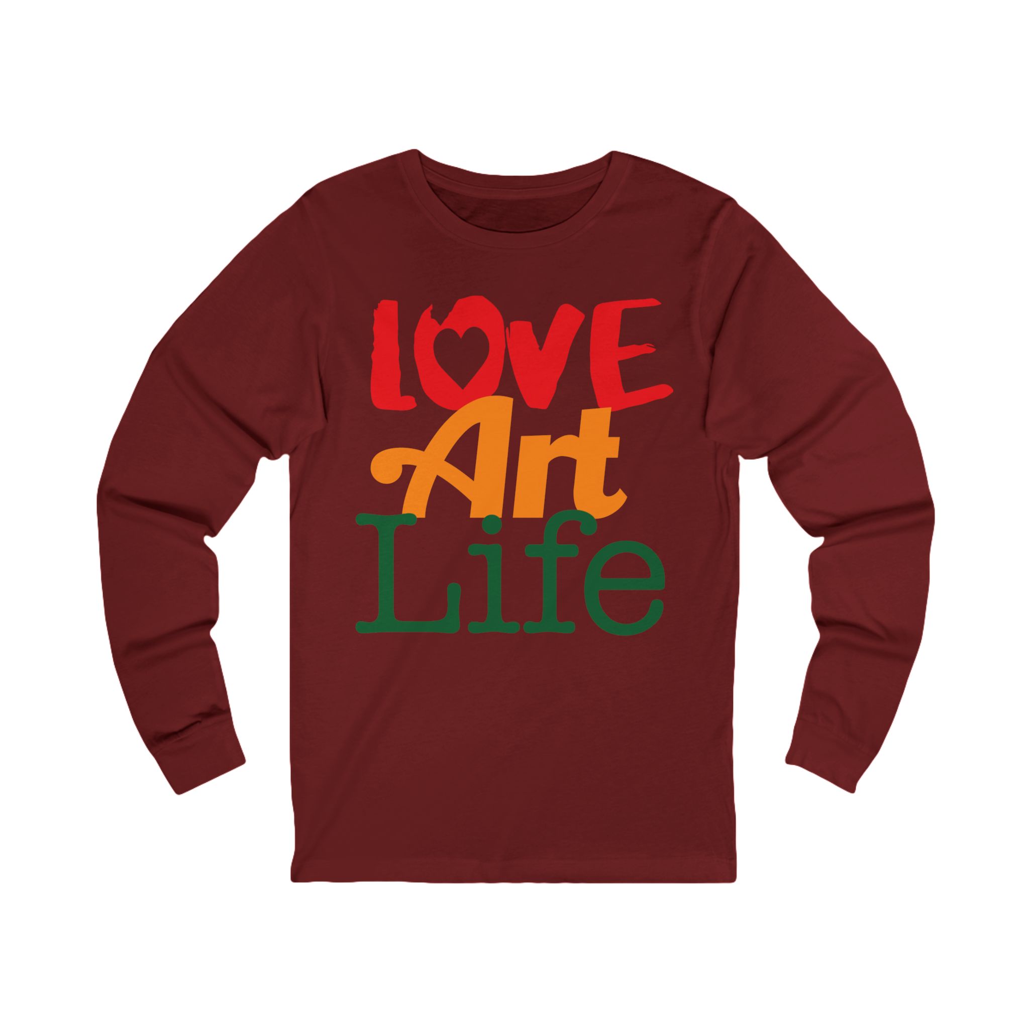Official Love Art Life Long Sleeve Tee - Image 25