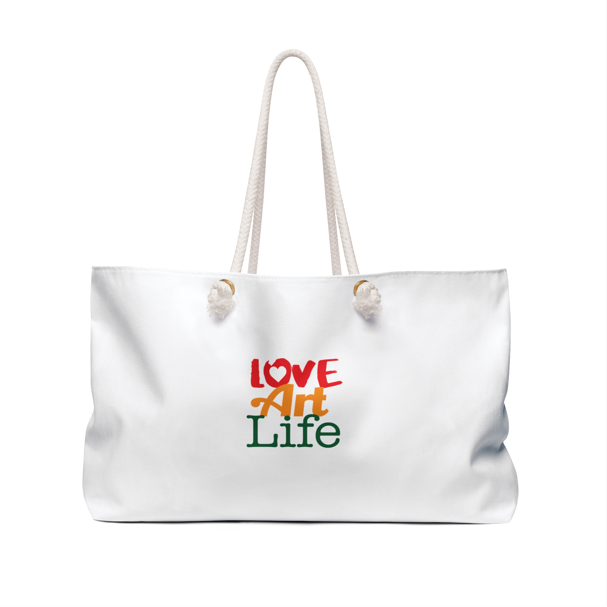 Artistic Abstract Weekender Bag — Diverse Women - Image 2