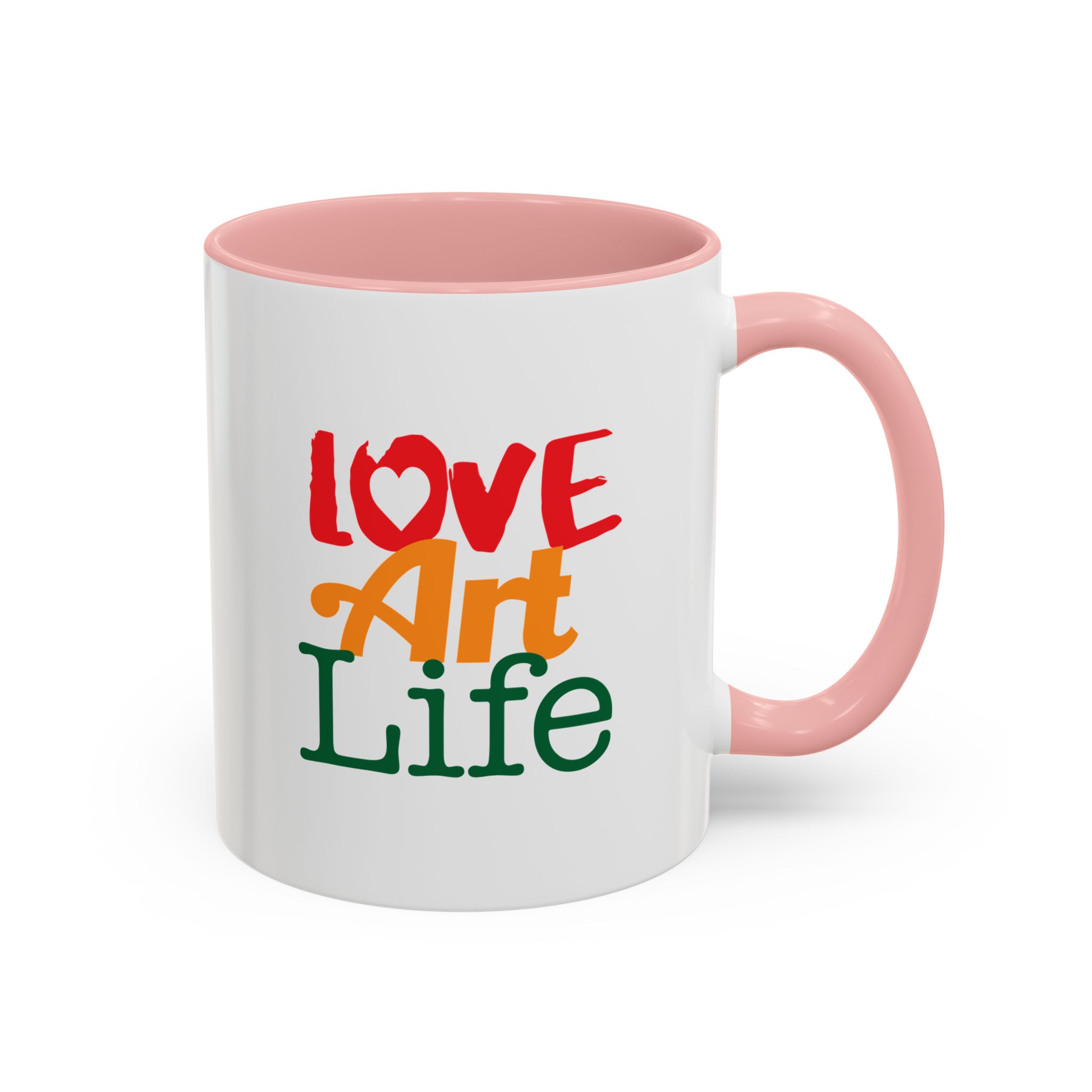 Official Love Art Life Accent Coffee Mug – (11/15oz) - Image 10