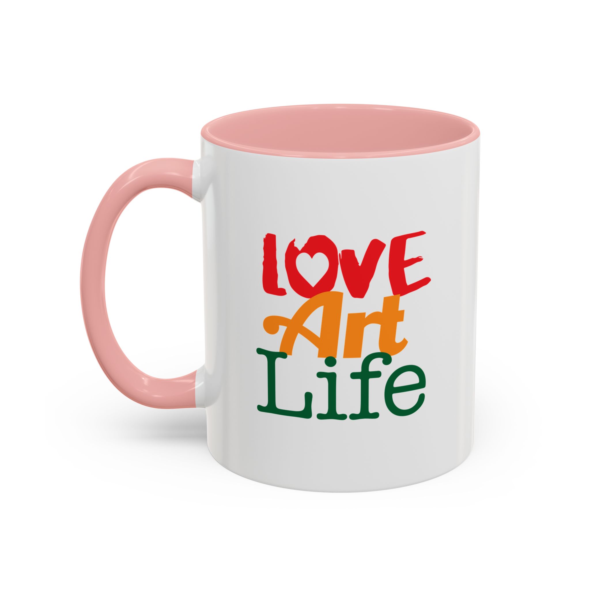 Official Love Art Life Accent Coffee Mug – (11/15oz) - Image 11