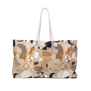 Artistic Abstract Weekender Bag — Diverse Women