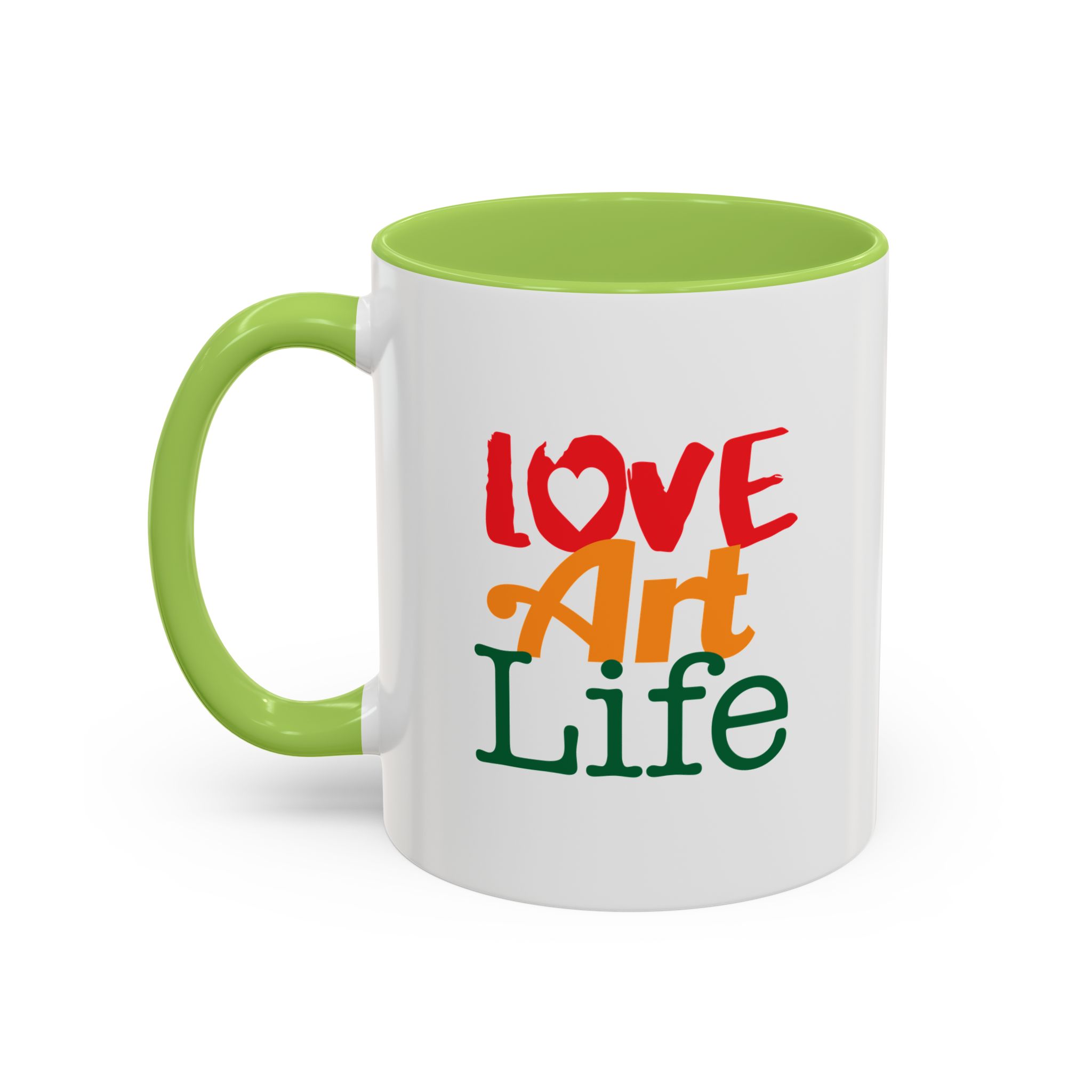 Official Love Art Life Accent Coffee Mug – (11/15oz) - Image 31