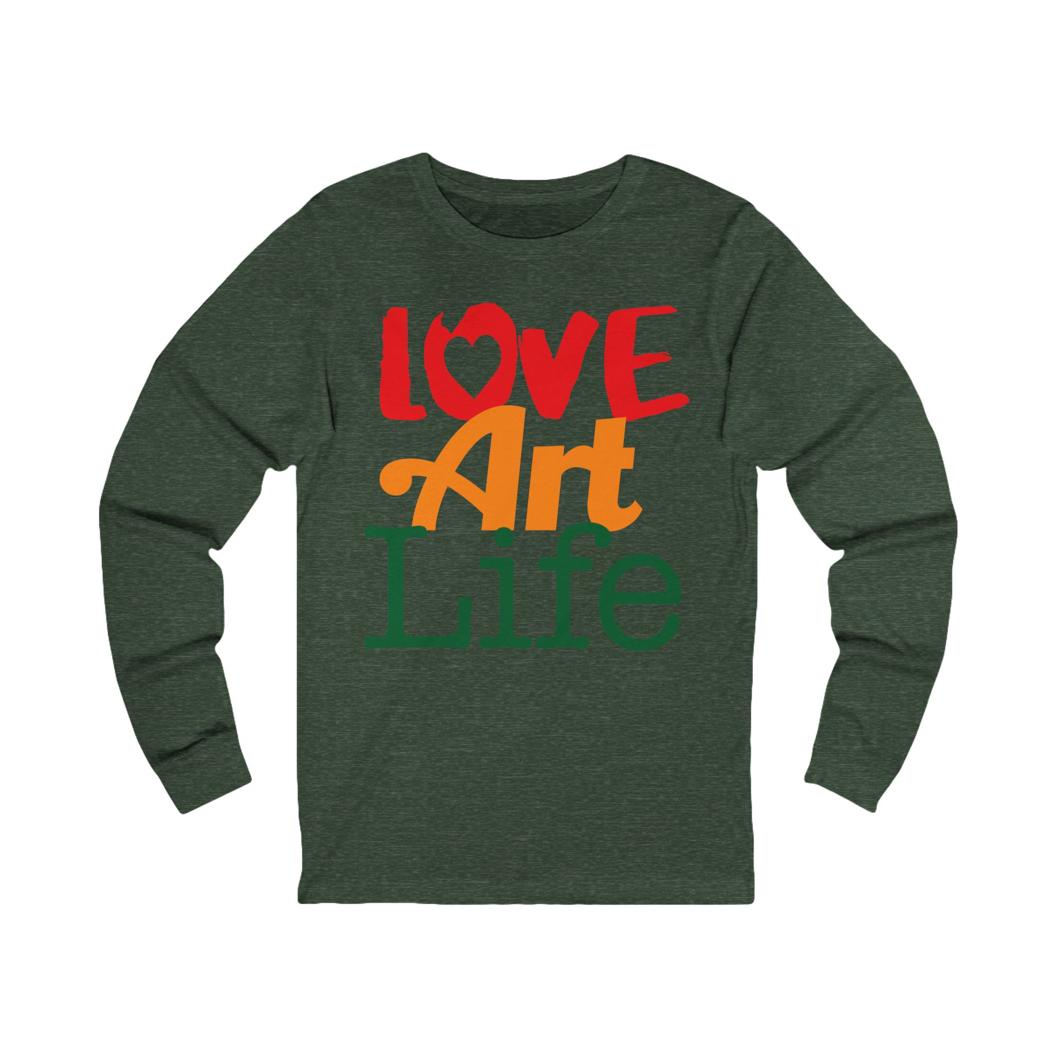 Official Love Art Life Long Sleeve Tee - Image 13