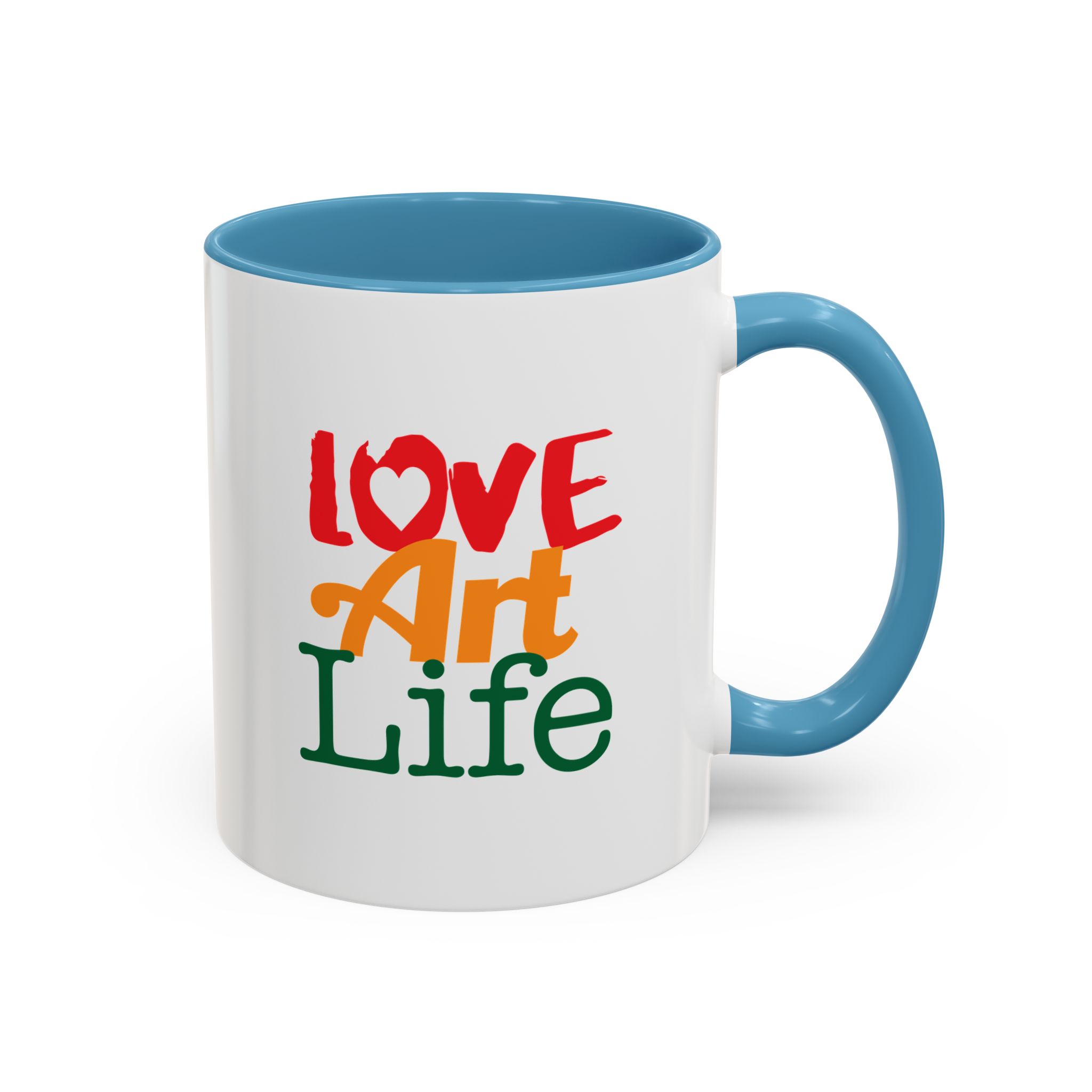 Official Love Art Life Accent Coffee Mug – (11/15oz) - Image 18