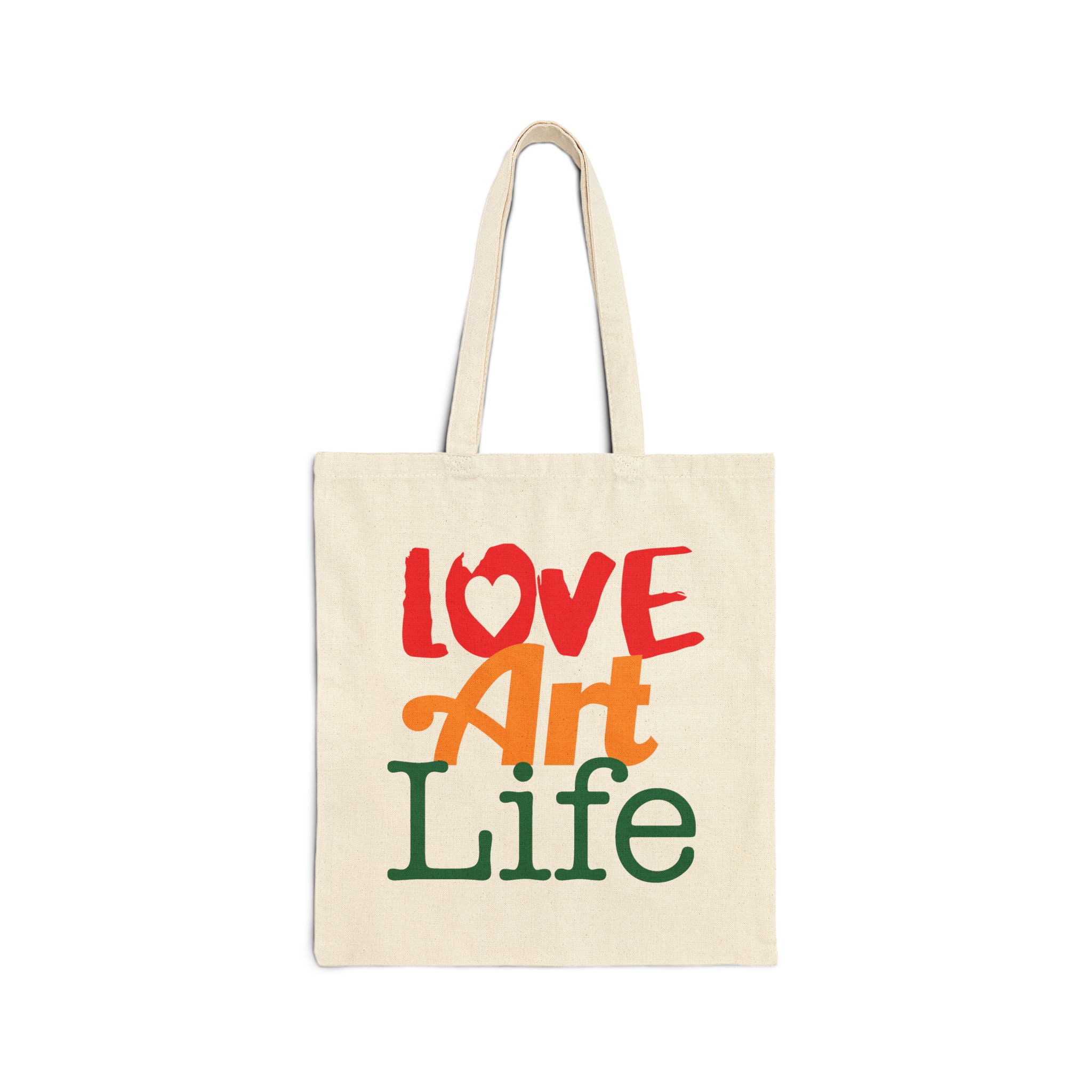 Official "Love Art Life" Canvas Tote