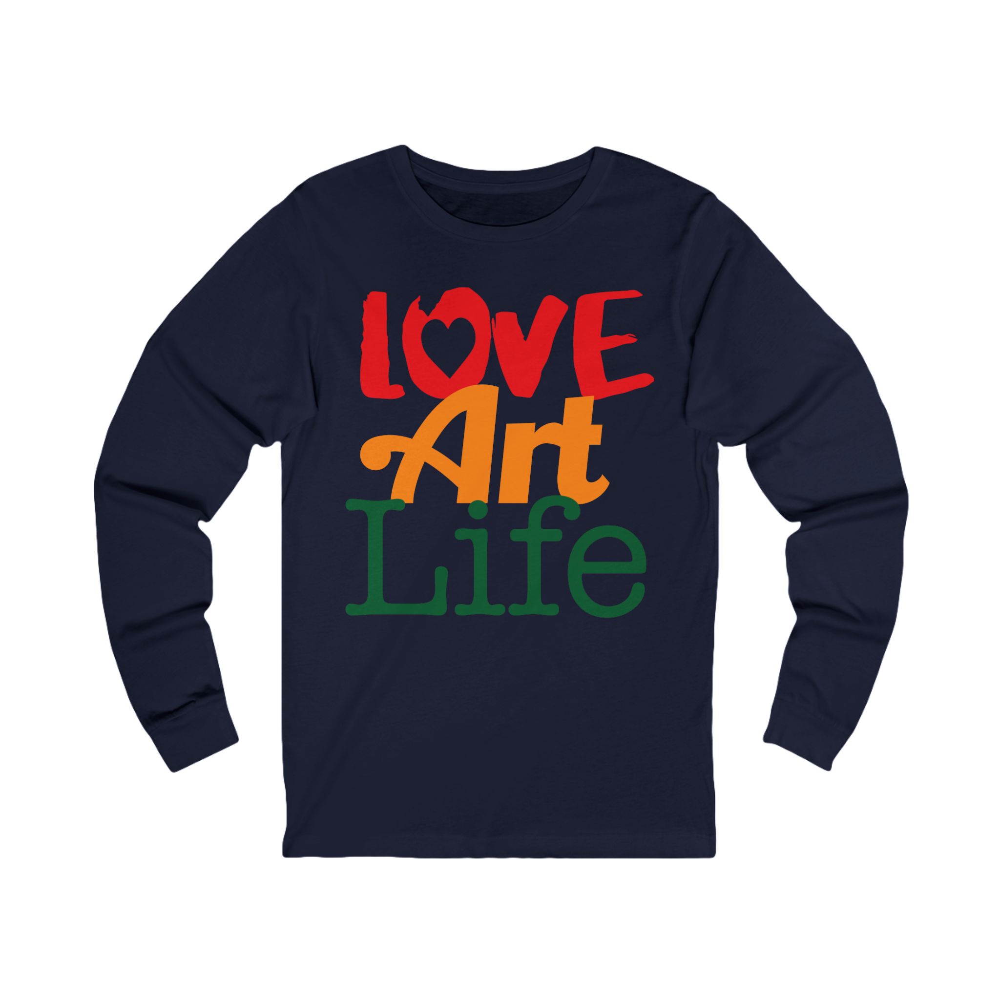 Official Love Art Life Long Sleeve Tee - Image 22