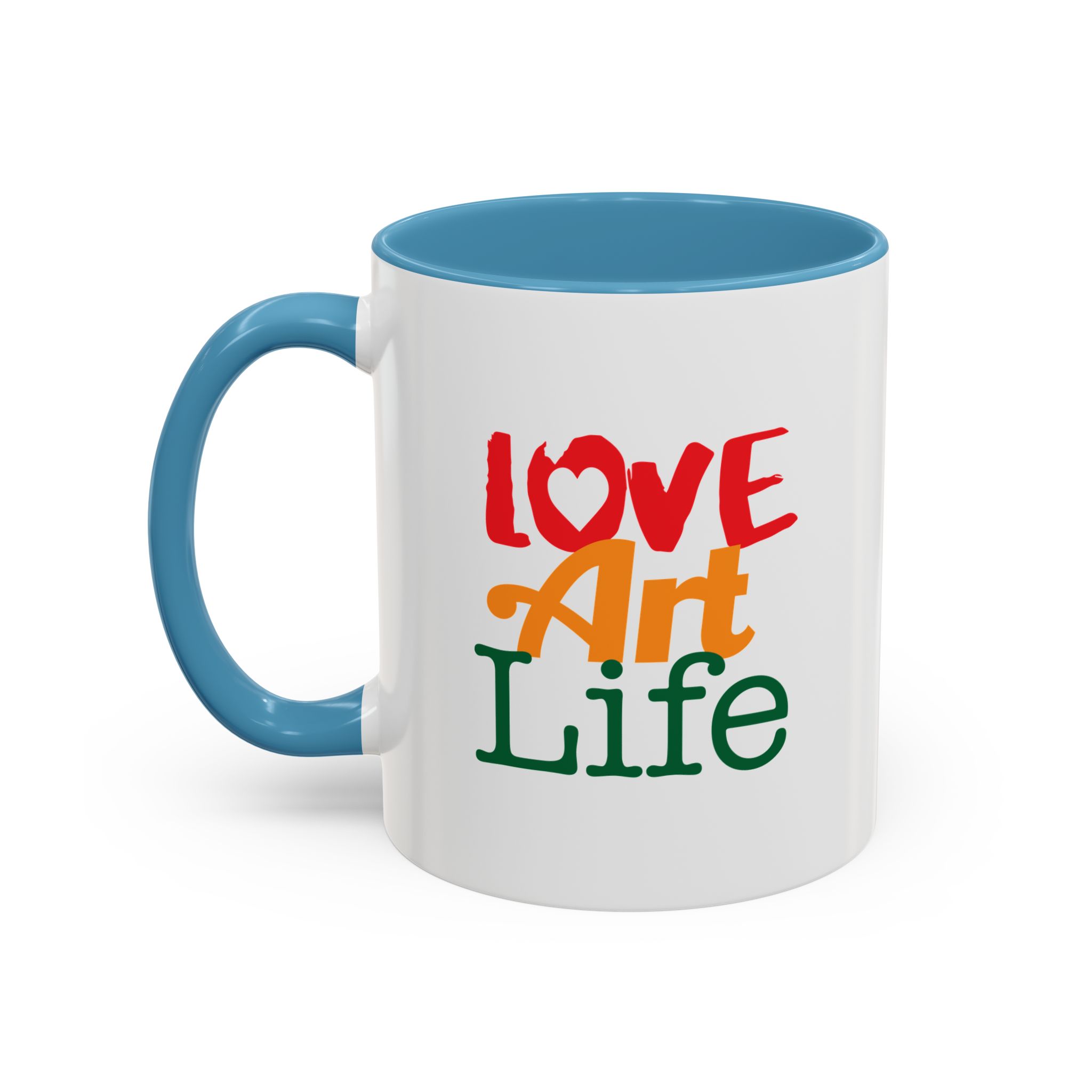 Official Love Art Life Accent Coffee Mug – (11/15oz) - Image 19