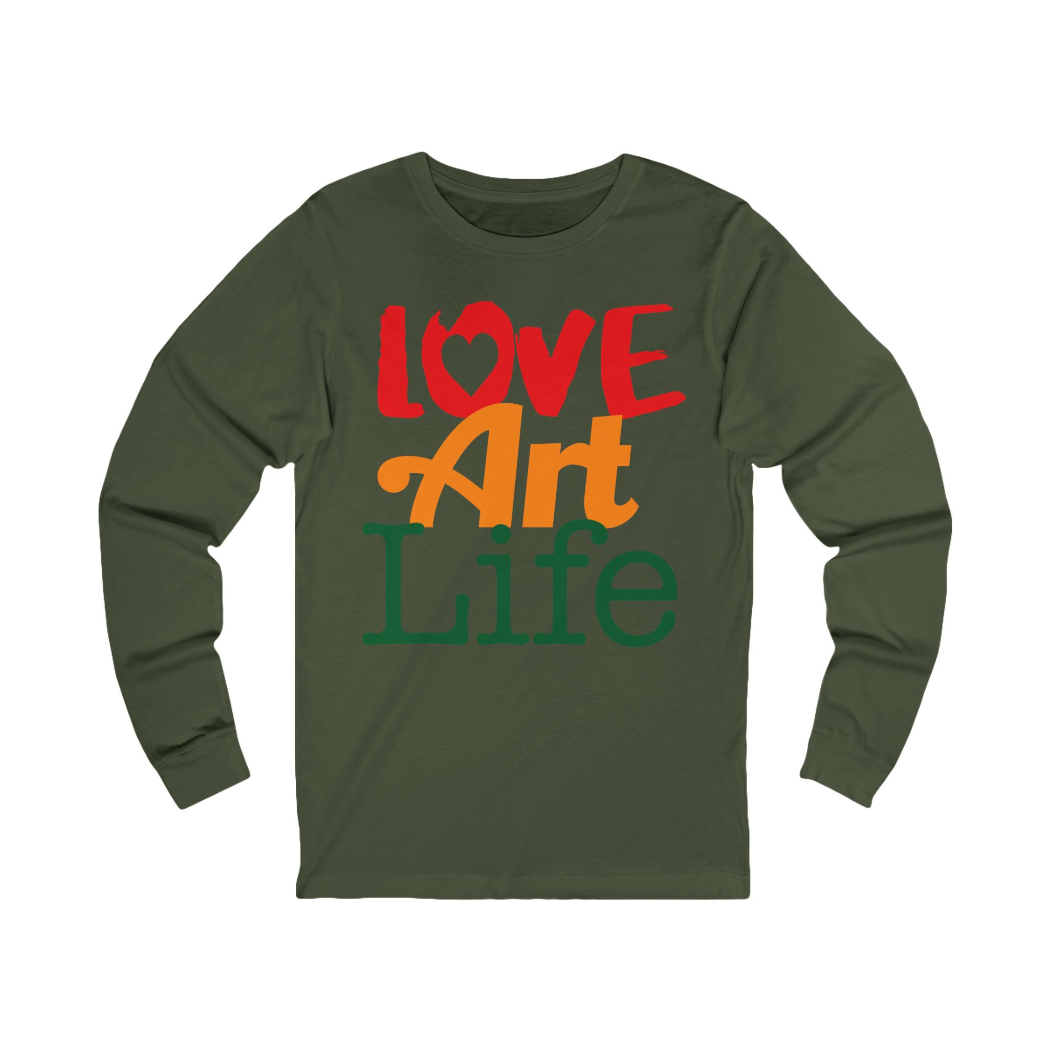 Official Love Art Life Long Sleeve Tee - Image 10