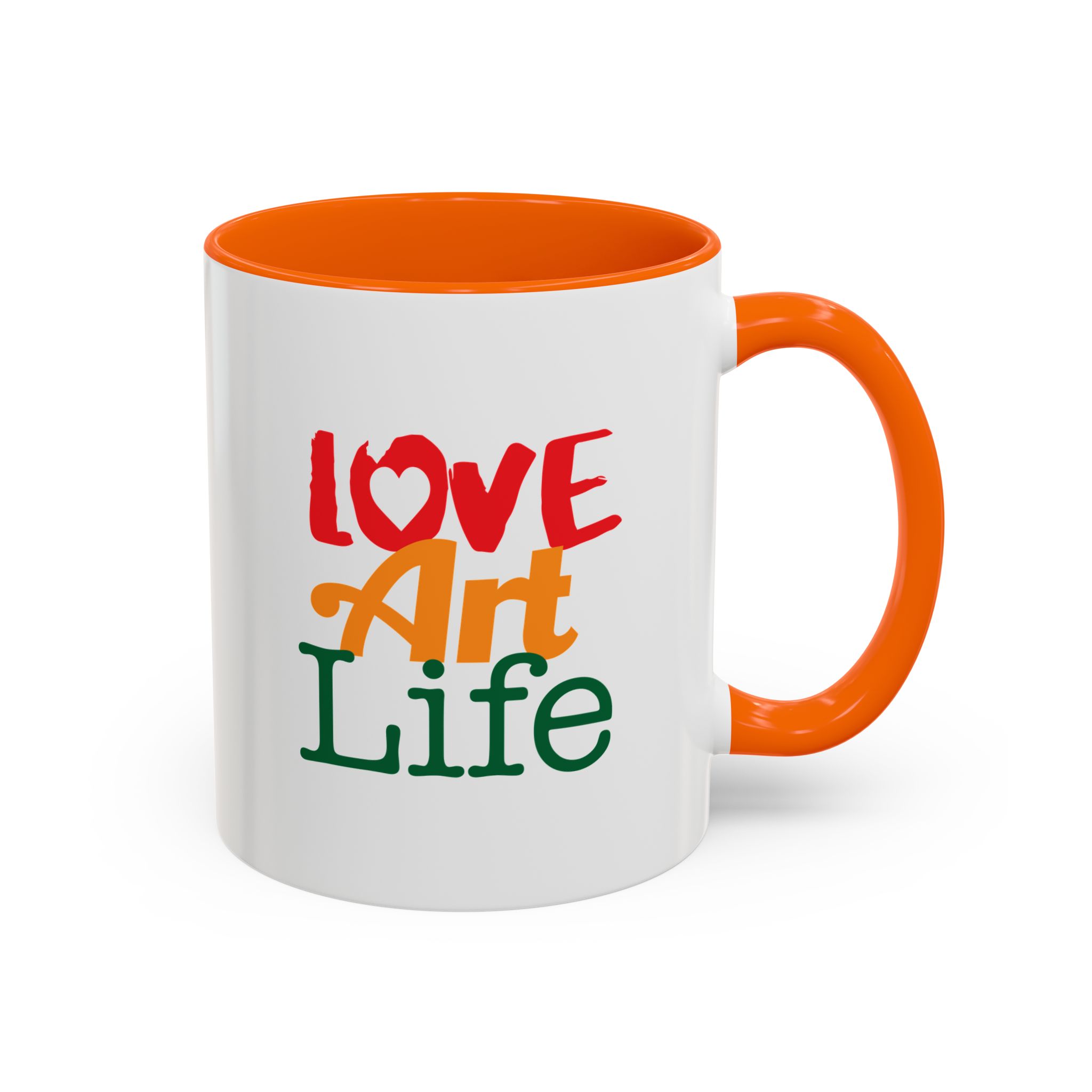 Official Love Art Life Accent Coffee Mug – (11/15oz) - Image 22